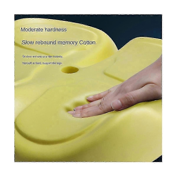 Bekväm Memory Foam Långsam Återhämtning Kudde Bil Kontorsstol Kudde Lämplig för Stillasittande Svanskota