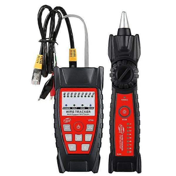Standard Intelligence Gt66/Gt67 Anti-Interference Linjefinder Multifunktionel Netværkskabeltester Netværkskabel Wire Detector Linjefinder