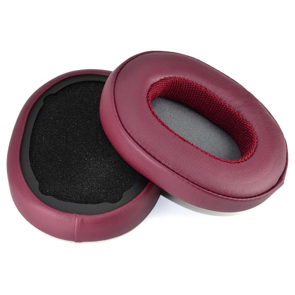Erstatningsørepuder til Skullcandy Crusher Wireless/Crusher ANC/Hesh3, 2-pak Mørkerød