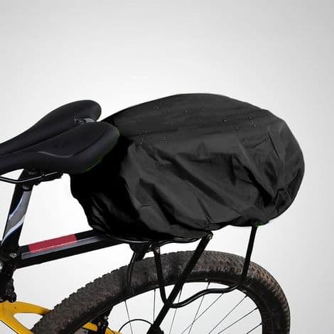 Beskyttelsesovertræk til cykelkurv - Vandtæt - 54 x 47 cm - Sort - Vandtæt lærred - Groot