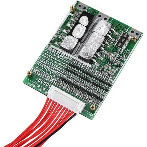 36V 35A BMS beskyttelseskort med balancering til lithium-ion-koboltbatterier
