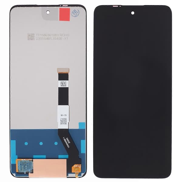 Til Motorola One 5G Ace Grade B LCD-skærm og Digitizer Samling Reservedel (uden Logo)