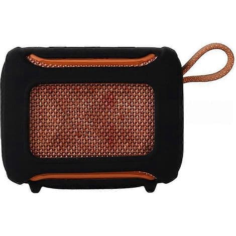 Silikonskyddsfodral för JBL GO 5 Bluetooth-högtalare, reptåligt bärbart fodral med karbinhake