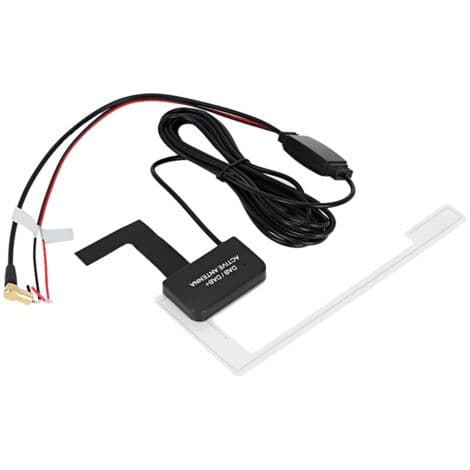 Meter Bilantennekabel, Skjult Patch Antenne, 20dB Digital Radio Antenne, Klæbende DAB SMB 12V