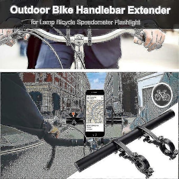 Cykelstyreförlängare 20 cm, -- Blå