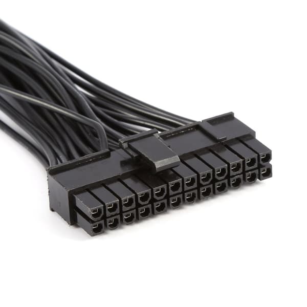 Mining Dual PSU-adapter - 24-pin ATX strømforsyningskabelkontakt - 30 cm