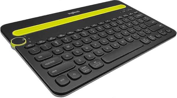 K480 Trådløst Bluetooth-tastatur med integrert stativ for telefon