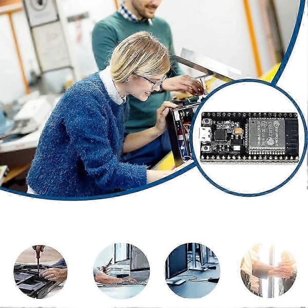 Esp32-kortti langaton Wifi+hammas 2 in 1 Dual-core Cpu Low Consumpt Esp-32-Yogu