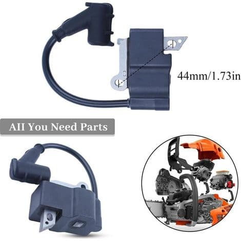 MS270 MS280 Tændspolemodul til Stihl MS270 MS280, Holdbare Tændspolemoduldele, Motorsavsreservedele 1133 400 1350 (Tændspole)