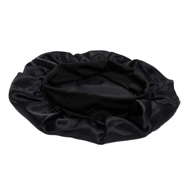 Yömyssy - Satin Bonnet suojaamaan ja tyylikkääseen uneen - One S Black
