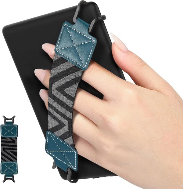 Handrem för 6-8\" Kindle eReaders Fire Tablet Flexibel Lättvikt Universal Fingergrepp Hållare Handrem~03859