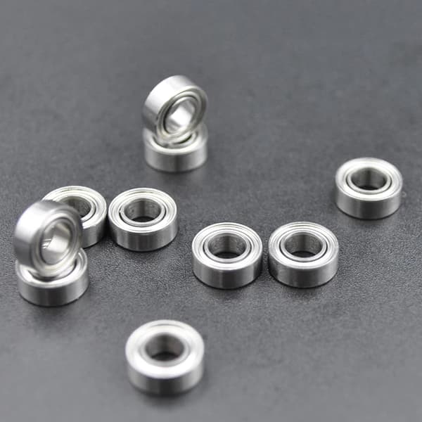 10 stk. MR62 ZZ 2x6x2,5 mm miniaturekuglelejer