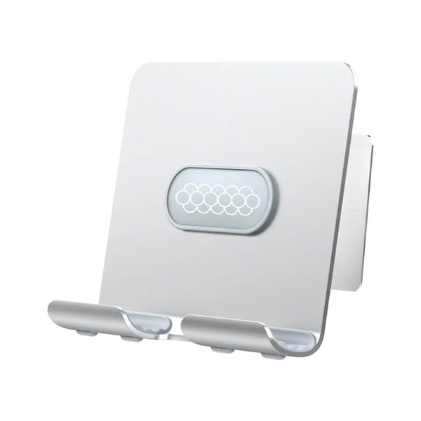 Väggfäste för iPad Sovrum Badrum Sängbord Mobiltelefon Tablet Metallstativ Beröringsfri Aluminiumfäste Tabletstativ~07023