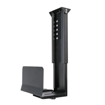 Universellt PC-fodralsfäste Under Skrivbord Sidovägg CPU-stativ Justerbar Dator Huvudenhet Hängare Värdbox Stativfäste GD08~03100