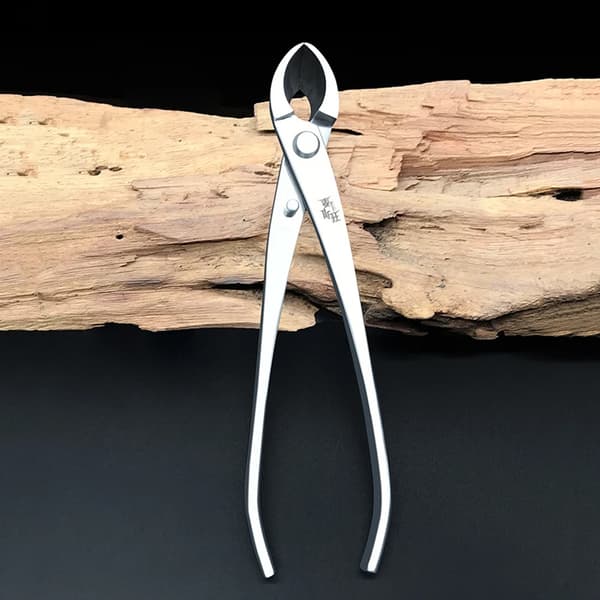2 i 1 Bonsai Kutter Slitesterk Ergonomisk Håndtak Konkav Grenkutter Knottekutter for Hage Rustfritt Stål/Legering