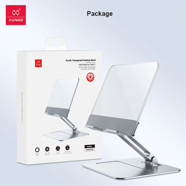Foldbart Tablet Stativ til iPad Pro Holder Mini Justerbart Bærbart Stativ Studie Online Arbejde Underholdning Soporte 태블릿 거치대~06366