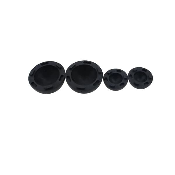 4 stk./sæt Bærbar Silikone Notebook Tablet PC Kølefod Laptop Køler Kugle Løfte Fødder Pad Holder Stand 0.6-1cm~04507