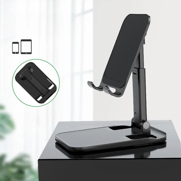 Universal Mobiltelefonholder Tabletbeslag til iPhone 13 Pro Max iPad Samsung Justerbart Foldbart Bordstativ til Mobiltelefon~04250