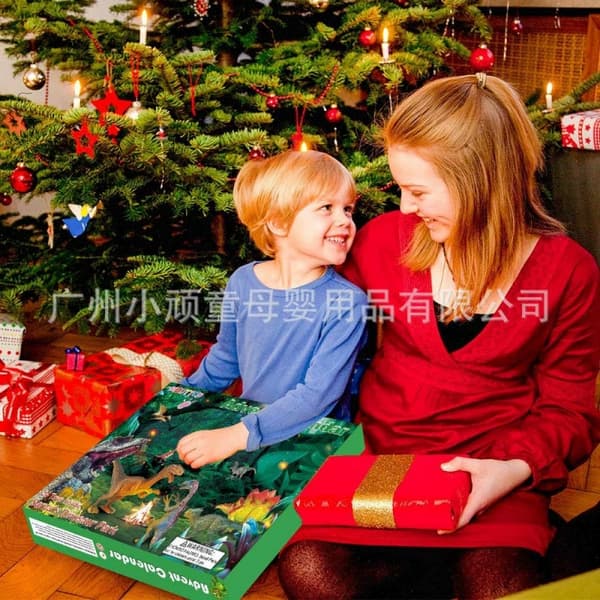 Julekalender Dinosaur Jule Blind Box Amazon Nedtællingskalender Gaveæske