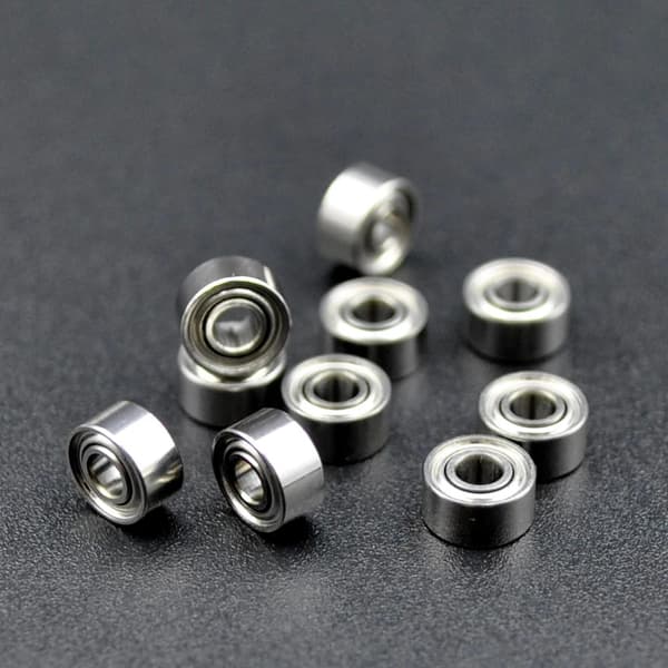 10 stk. MR84 ZZ 4x8x3mm Miniature Kuglelejer