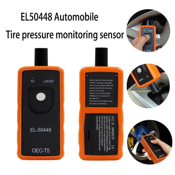 Bil/Opel Dekktrykkovervåkingssystem Reset Tool EL50448 OEC-T5 Bil Dekktrykkovervåkingssensor