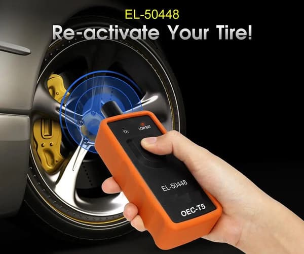 Bil/Opel Dekktrykkovervåkingssystem Reset Tool EL50448 OEC-T5 Bil Dekktrykkovervåkingssensor