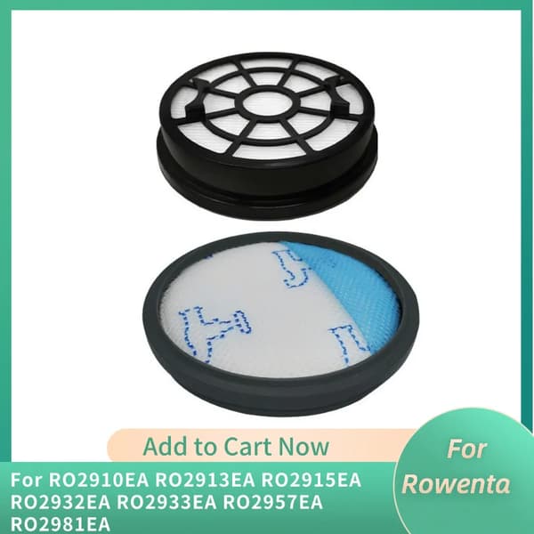 Passer til Rowenta RO2910EA RO2913EA RO2915EA RO2932EA RO2933EA RO2957EA RO2981EA Filtertilbehør