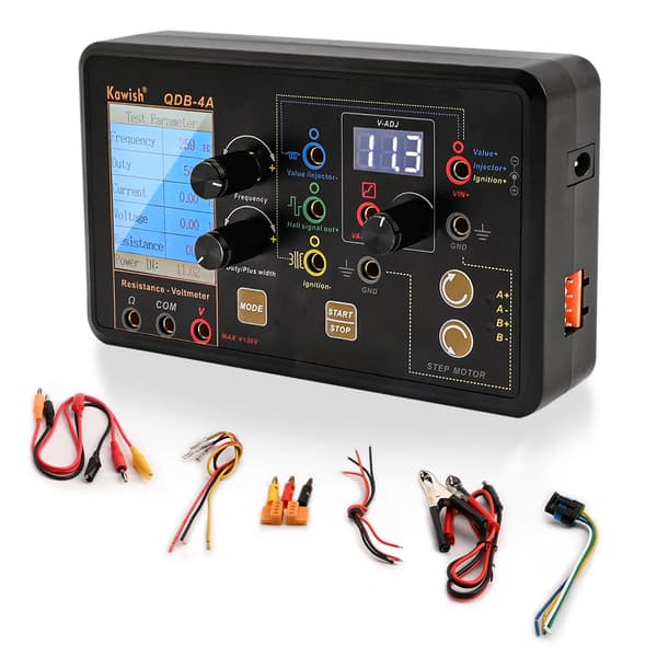 Tennspole-test for bil, injektor-solenoidventil, tomgangs-steppermotor-instrumenttester, feildetektor, drivsimulator