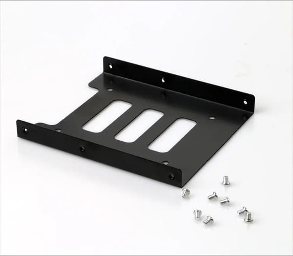 2,5 tommer SSD HDD til 3,5 tommer metalmonteringsadapter Dock Bracket Harddiskholder til computerharddiskkabinet~03913