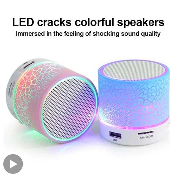 Bærbar trådløs Bluetooth-høyttaler Mini Bluetooth-høyttaler for Subwoofer Bocina Håndfri Baffe Bluetooth USB