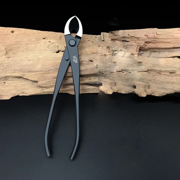 2 i 1 Bonsai Kutter Slitesterk Ergonomisk Håndtak Konkav Grenkutter Knottekutter for Hage Rustfritt Stål/Legering