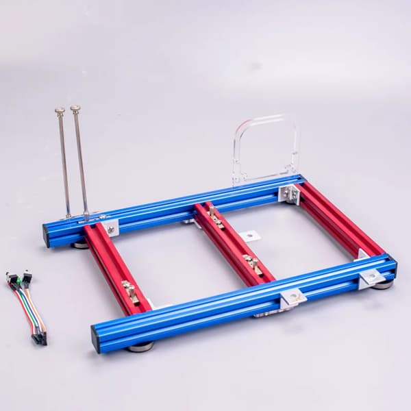 DIY Öppen Ram Aluminiumlegering Dator PC-Chassi Överklockningstestplattform för Litet ITX Moderkort DIY Dator ITX Chassi~06287