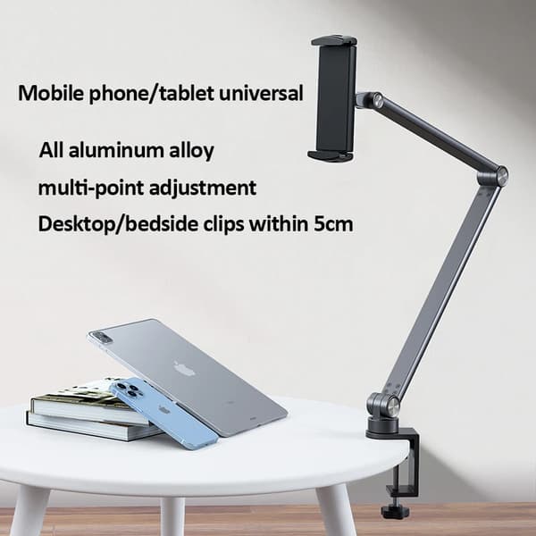 Ipad Telefonstativ Aluminium Legering Skrivebordsstativ~04925