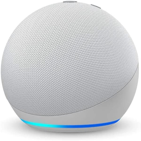 Original Ny Echo Dot 4 (4. generation, 2020-udgivelse) | Bærbar Smart Højttaler med Alexa Assistant Echo Dot 5