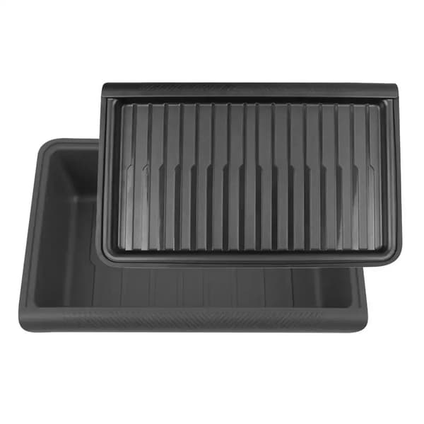 Oppbevaringsboks for Tesla Model Y under sete, bilseteorganisator, skuffholder under sete for Tesla Model Y interiørbrett