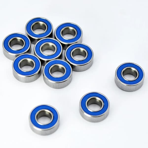 10 stk. rustfrit stål SMR83 3x8x3mm miniature kuglelejer