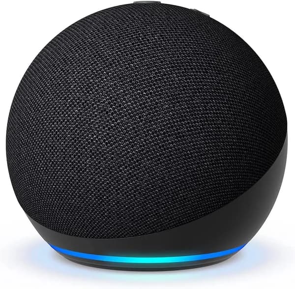 Original Ny Echo Dot 4 (4:e generationen, 2020 års modell) | Portabel Smart Högtalare med Alexa Assistant Echo Dot 5