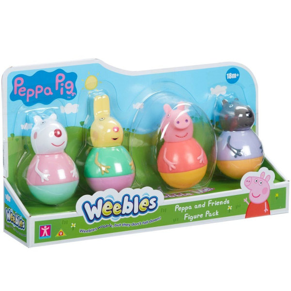 Greta Gris Weebles Friends figurförpackning