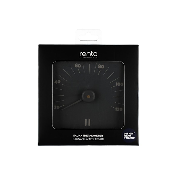 Rento saunatermometer alu grey