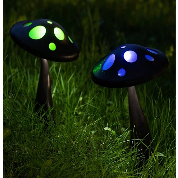 Tarmo Trädgårdslampa solar 37cm Mushroom