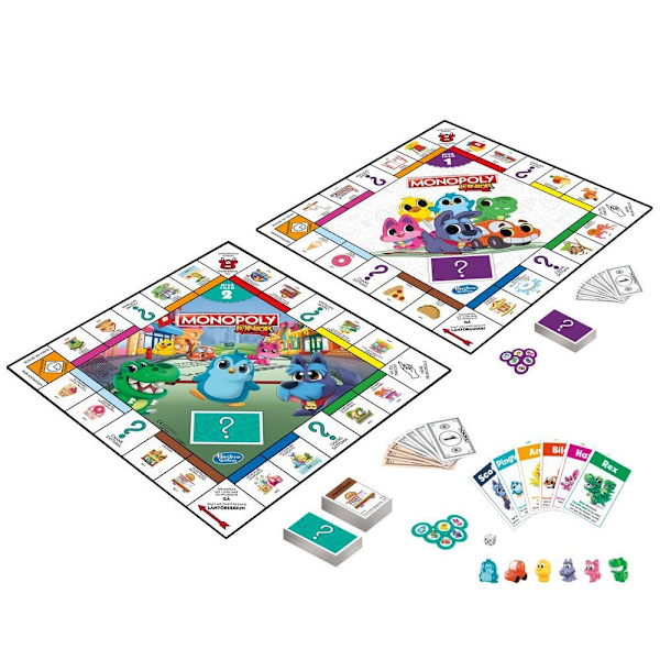 Hasbro Games Monopoly Junior, spel FI / SE