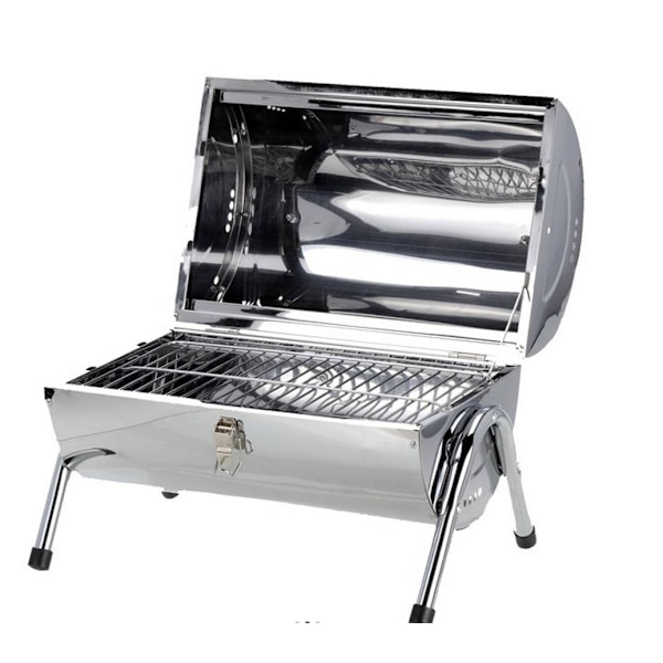 TopDesign Kullgrill med dobbelte grilloverflader, bærbar
