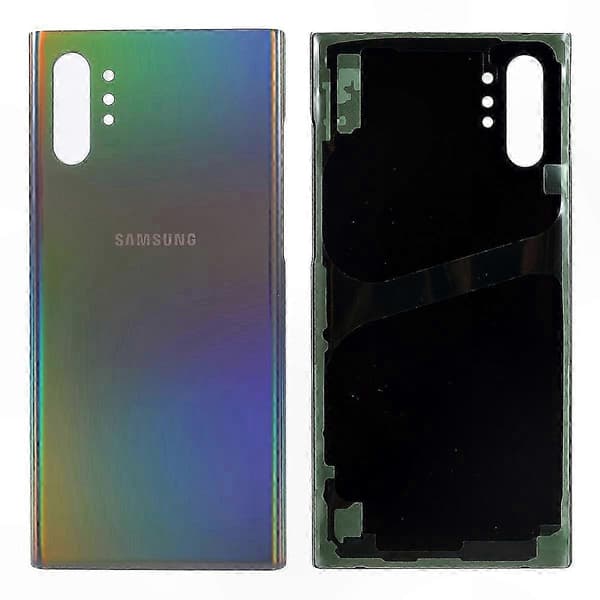 Lasinen akun takakansi liimatarroilla Note 10 Plus 4G N975 -puhelimeen