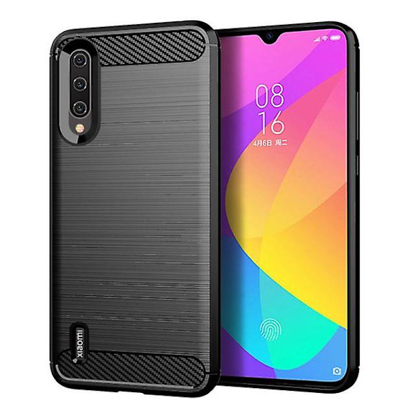 Durable Soft Protective Case for Xiaomi Mi CC9 - BlackCJY