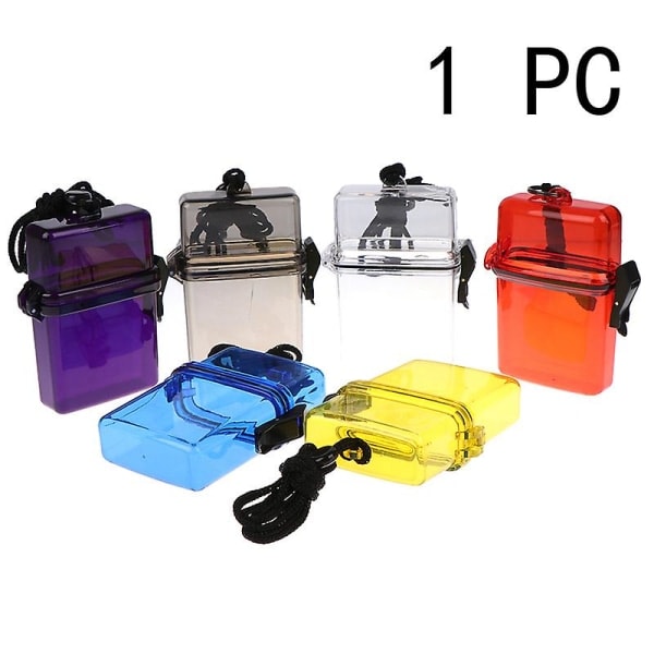 1st Udendørs Vandtætte Lommer Nøgle Penge Etui Holder Pose Lilla Purple