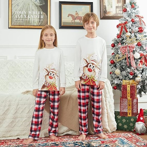 Julepyjamas for hele familien - Matchende sett for julen Men S