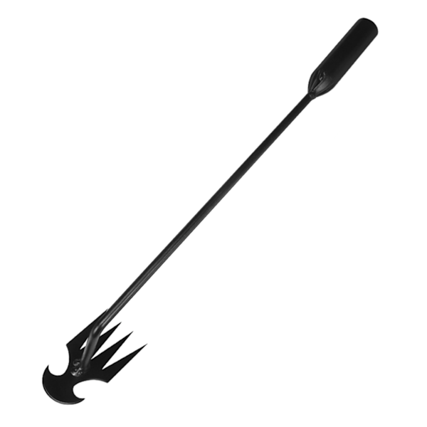 Multifunktionelt manuelt lugeværktøj husholdningshave planteforsyninger sort sort sort lang long Black