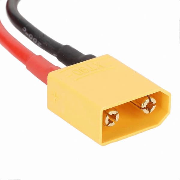 Myk gjenbrukbar XT90 hann til XT60H hunn adapterkabel for RC-modeller, fly og båter