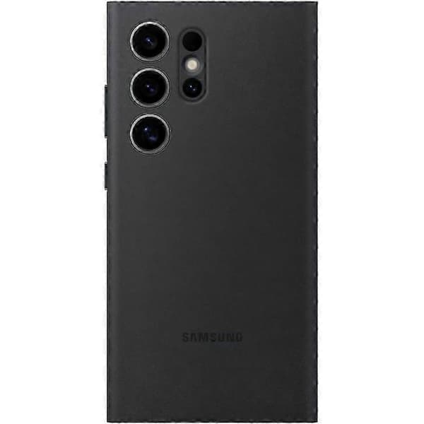 kompatibel Galaxy S24 Ultra Smart View Wallet Case - Sort