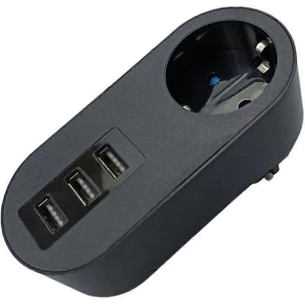 AC 220V 3500W SVC Elektronisk Spänningsregulator 2 Runda Stift Spänning Ström och Underspänningsskyddsanordning Skyddsrelä model 1EU